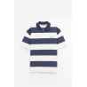 CARHARTT WIP DELRAY STRIPE BLUE DELRAY POLO